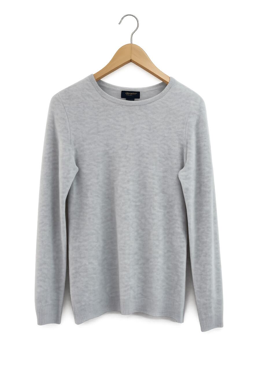 Charter Club Luxury Cashmere Gray Crew Neck Sweater Size Medium